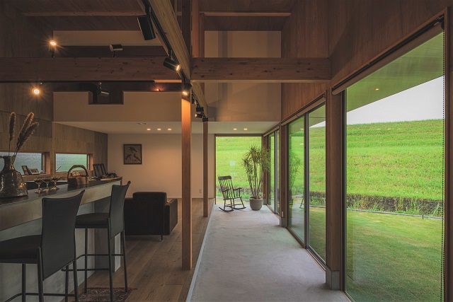 グランハウスの土間施工例