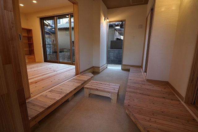 友建の土間施工例